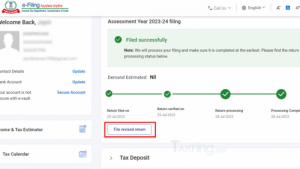 How to Revised  Income Tax Return: Section 139(5)